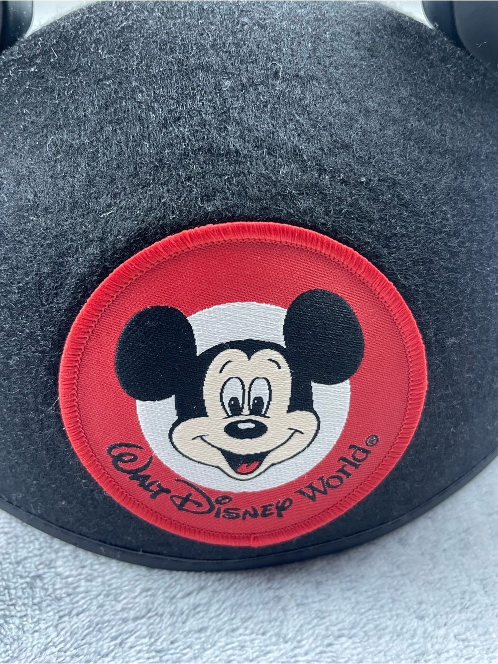 Walt Disney World Mickey Mouse Felt Ear Hat Patch